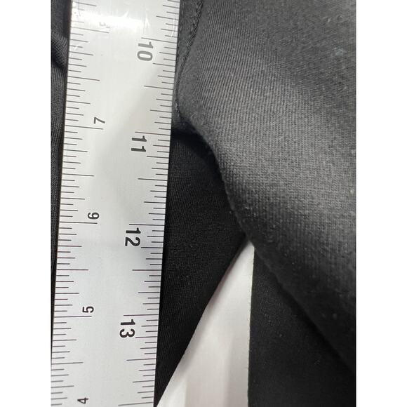 Ted‎ Baker Womens Black Fioni Ankle Zip Stretch Knit Skinny Ponte Jeans Size 4 - Picture 9 of 11